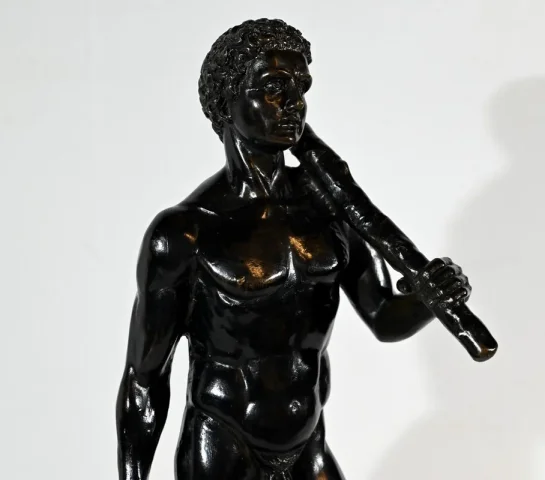 Bronze « Hercule et le Lion de Nemée », signé Gregroi – XIXe