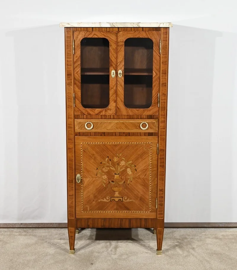 LOUIS XVI STYLE DISPLAY CABINET