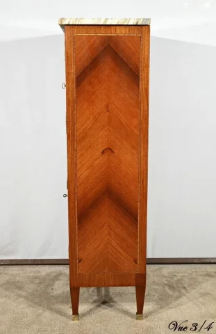 Meuble Vitrine en Bois de Rose, style Louis XVI – Fin XIXe
