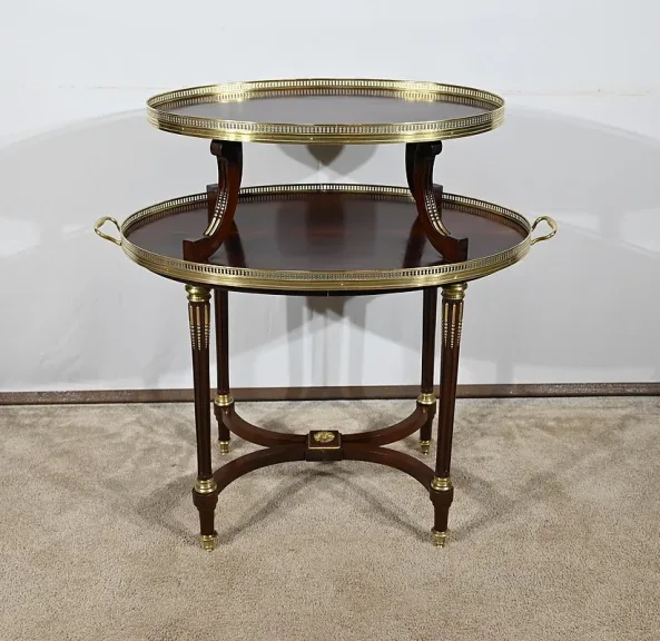 Rare Table de Service en Acajou de Cuba, style Louis XVI – 1ère partie XIXe