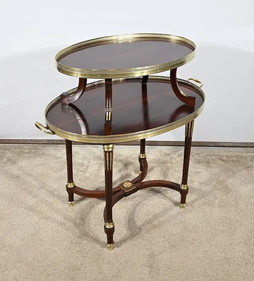 Rare Table de Service en Acajou de Cuba, style Louis XVI – 1ère partie XIXe
