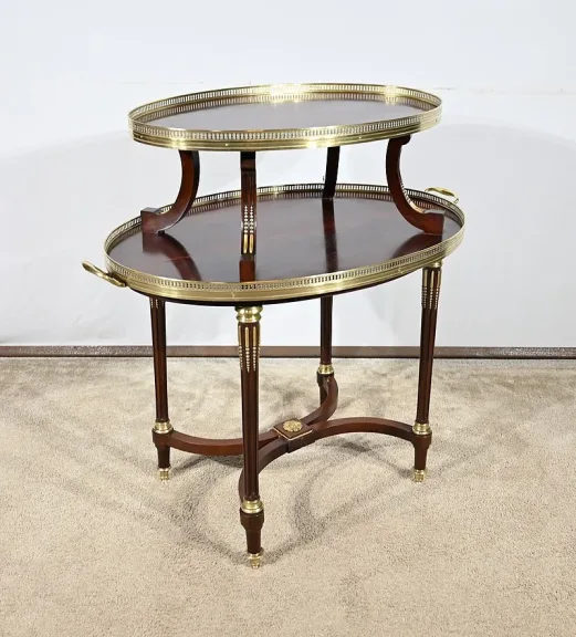 Rare Table de Service en Acajou de Cuba, style Louis XVI – 1ère partie XIXe