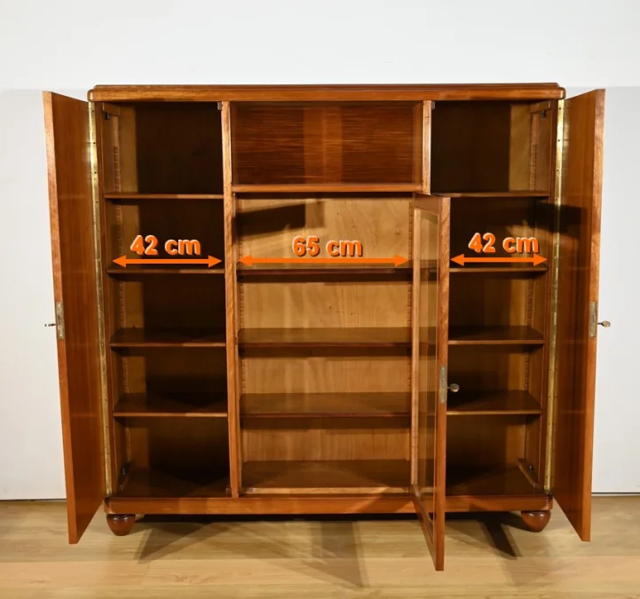 Bücherregal im Art-Deco-Stil
