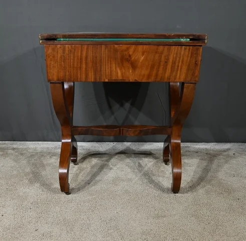 FRENCH RESTAURATION PERIOD CARD TABLE