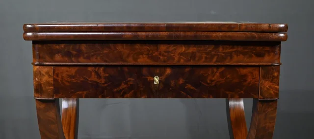 FRENCH RESTAURATION PERIOD CARD TABLE
