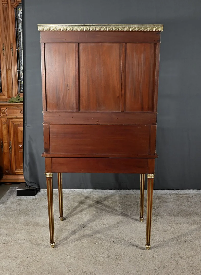 LOUIS XVI STIJL BUREAU BOEKENKAST