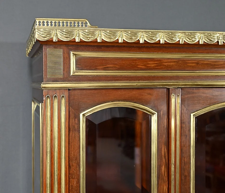 LOUIS XVI STIJL BUREAU BOEKENKAST