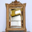 Miroir à Parclose en Bois Doré, estampillé AB Bordeaux, style Louis XVI – Fin XIXe