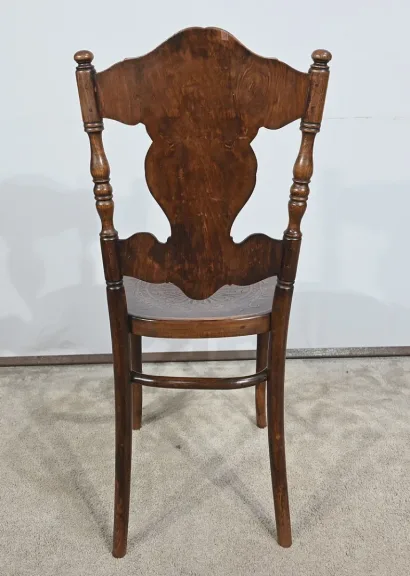 Paire de Chaises en Hêtre Courbé, n°67 par Jacob & Josef Kohn – 1900