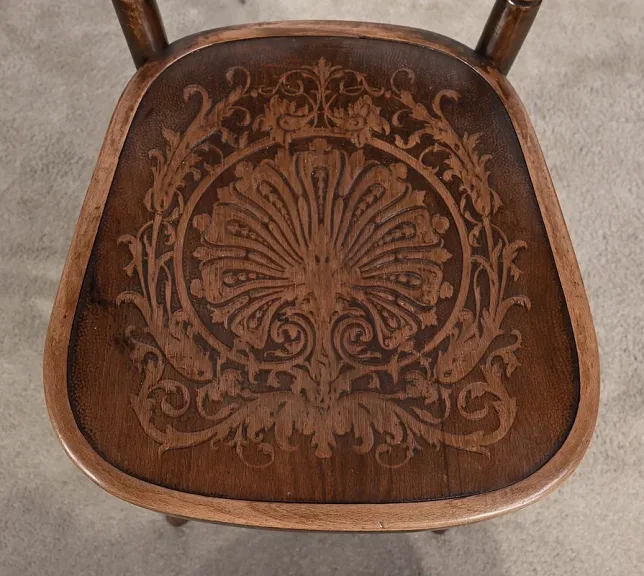 Paire de Chaises en Hêtre Courbé, n°67 par Jacob & Josef Kohn – 1900