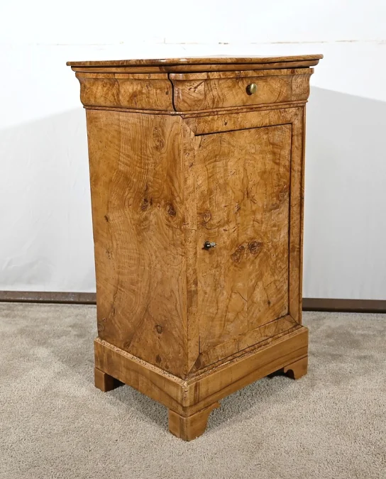 FRENCH RESTAURATION PERIOD BEDSIDE TABLE