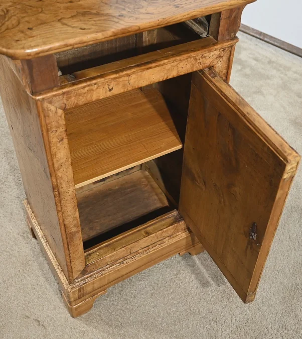 FRENCH RESTAURATION PERIOD BEDSIDE TABLE