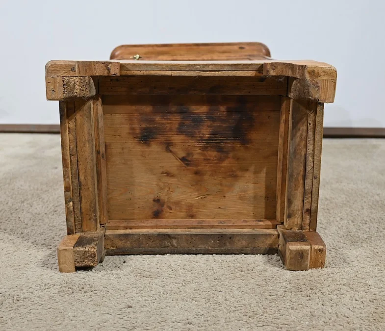 FRENCH RESTAURATION PERIOD BEDSIDE TABLE