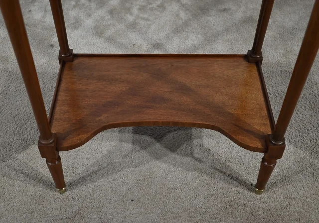 Petite Table d’Appoint en Acajou, style Louis XVI – Début XXe