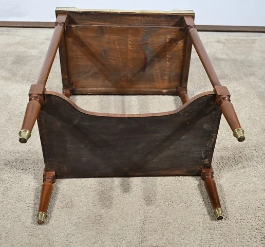 Petite Table d’Appoint en Acajou, style Louis XVI – Début XXe