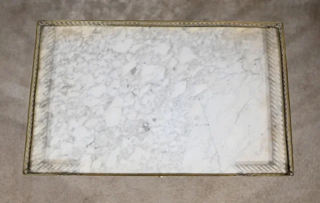 Petite Table d’Appoint en Acajou, style Louis XVI – Début XXe