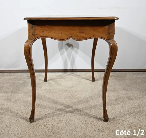 Table Cabaret en Merisier et Chêne, époque Louis XV – XVIIIe