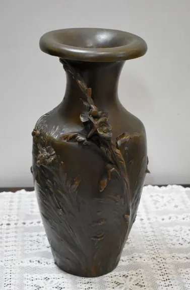 PAIR OF VASES signed A. MOREAU