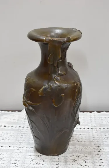 PAIR OF VASES signed A. MOREAU