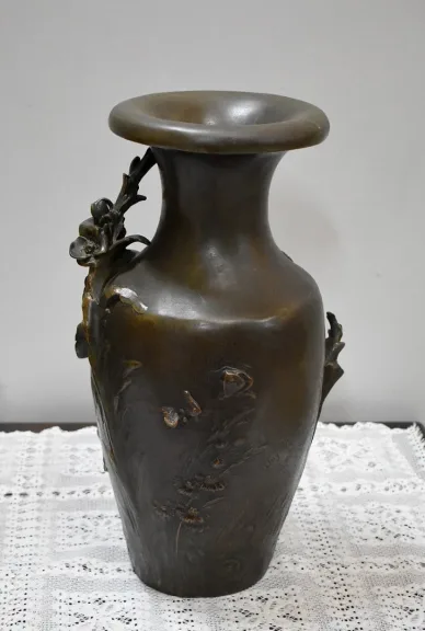 PAIR OF VASES signed A. MOREAU