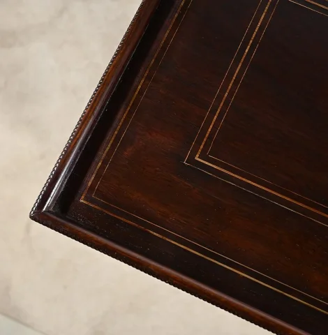 Petite Table Coiffeuse en Palissandre, époque Restauration – Début XIXe