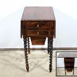 Petite Table de Salon en Palissandre, époque Restauration – Début XIXe