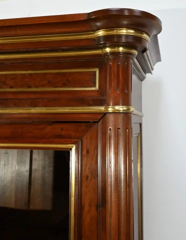 Grande Bibliothèque en Acajou, style Louis XVI – Milieu XIXe