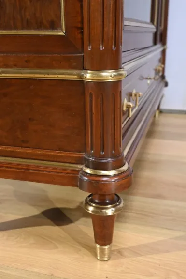 Grande Bibliothèque en Acajou, style Louis XVI – Milieu XIXe