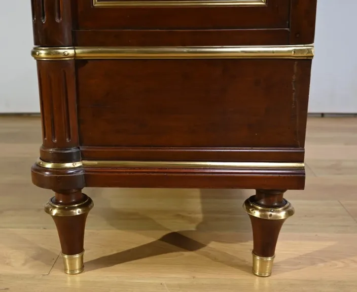 Grande Bibliothèque en Acajou, style Louis XVI – Milieu XIXe