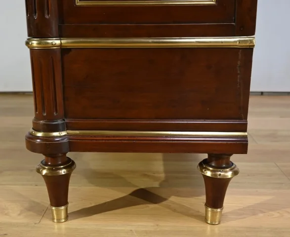 Grande Bibliothèque en Acajou, style Louis XVI – Milieu XIXe