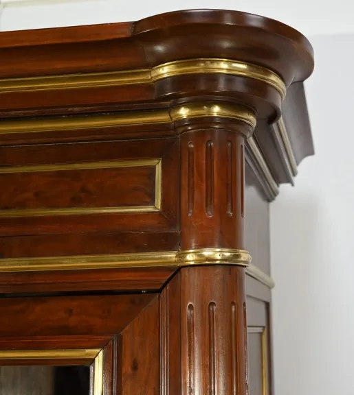 Grande Bibliothèque en Acajou, style Louis XVI – Milieu XIXe