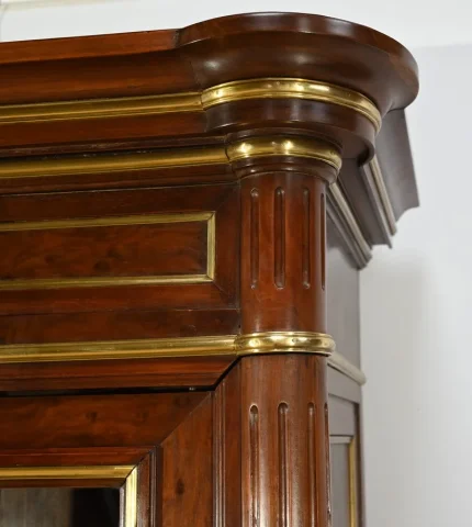 Grande Bibliothèque en Acajou, style Louis XVI – Milieu XIXe