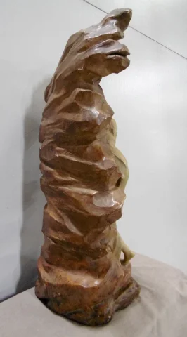 Statue en plâtre La source – XXe