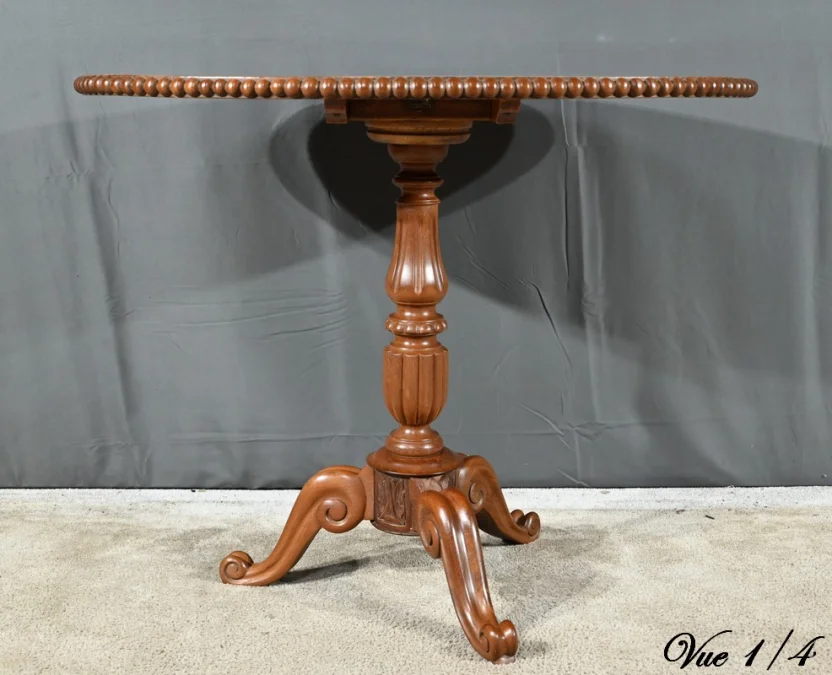 LOUIS PHILIPPE PERIOD TILT-TOP TABLE