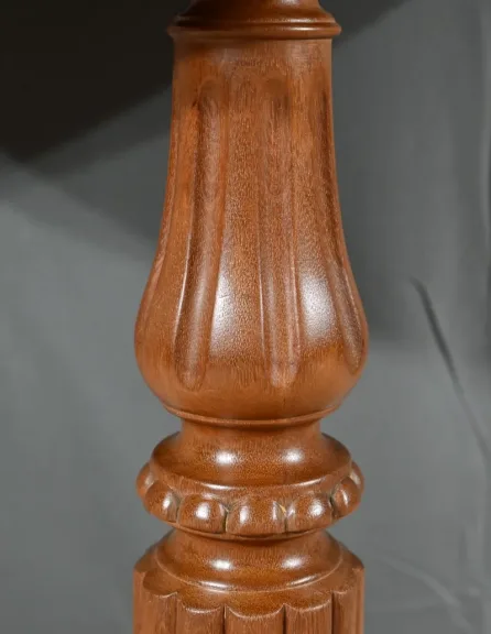 Guéridon Ovale à Système en Acajou, époque Louis Philippe – 1ère partie XIXe