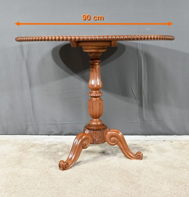 LOUIS PHILIPPE PERIOD TILT-TOP TABLE