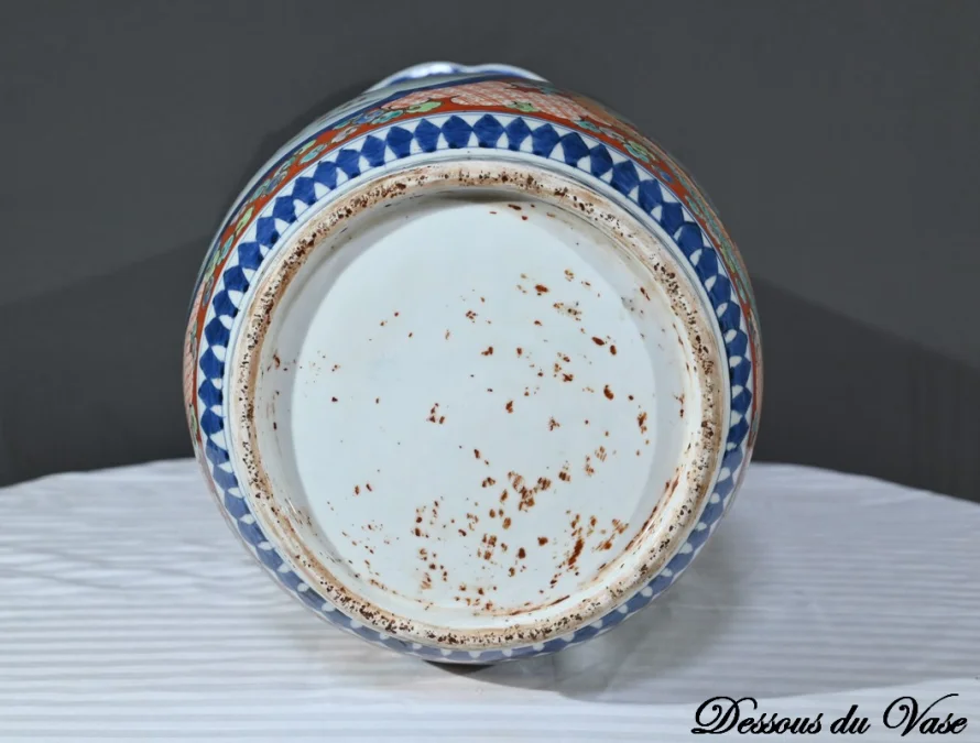 Important Vase Arita en Porcelaine, ère Meiji, Japon – Fin XIXe