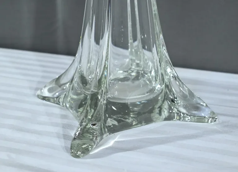 Important Vase Soliflore en Verre, Art Déco – 1930