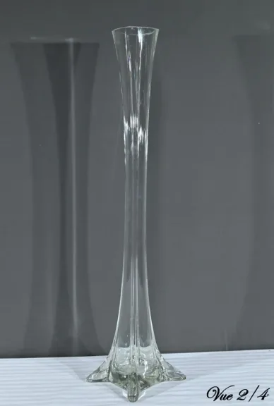 Important Vase Soliflore en Verre, Art Déco – 1930