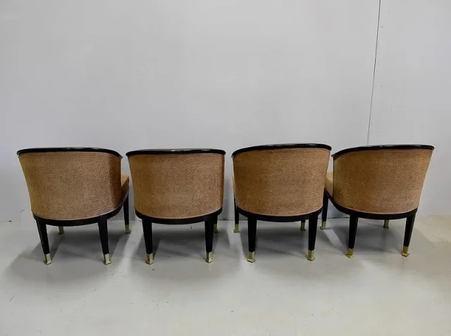 ART DECO PERIOD ARMCHAIRS