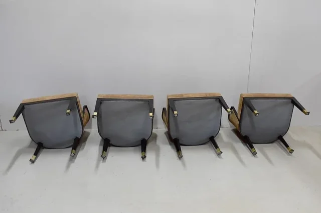 ART DECO PERIOD ARMCHAIRS