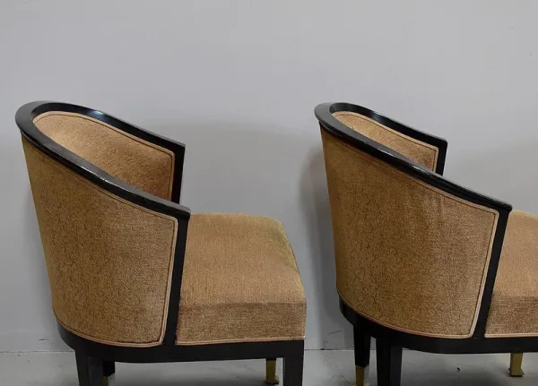 Suite de 4 fauteuils Art Déco – XXe