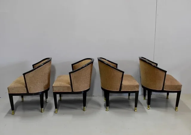 ART DECO PERIOD ARMCHAIRS