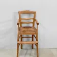 Chaise haute d’enfant paillée – XIXe