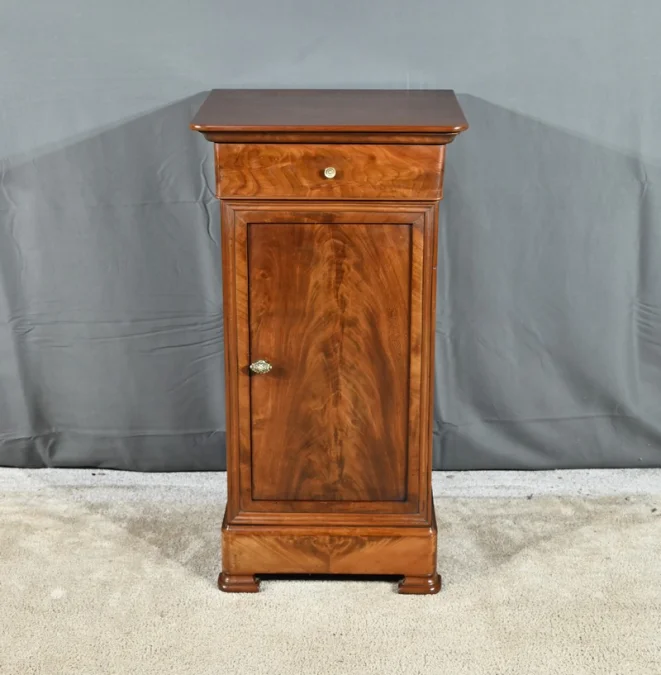 FRENCH RESTAURATION STYLE BEDSIDE TABLE