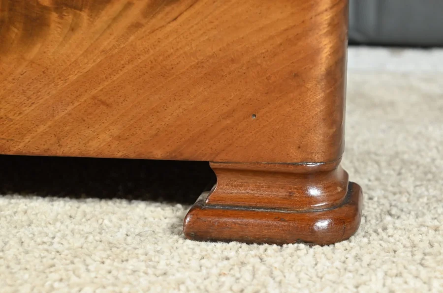FRENCH RESTAURATION STYLE BEDSIDE TABLE