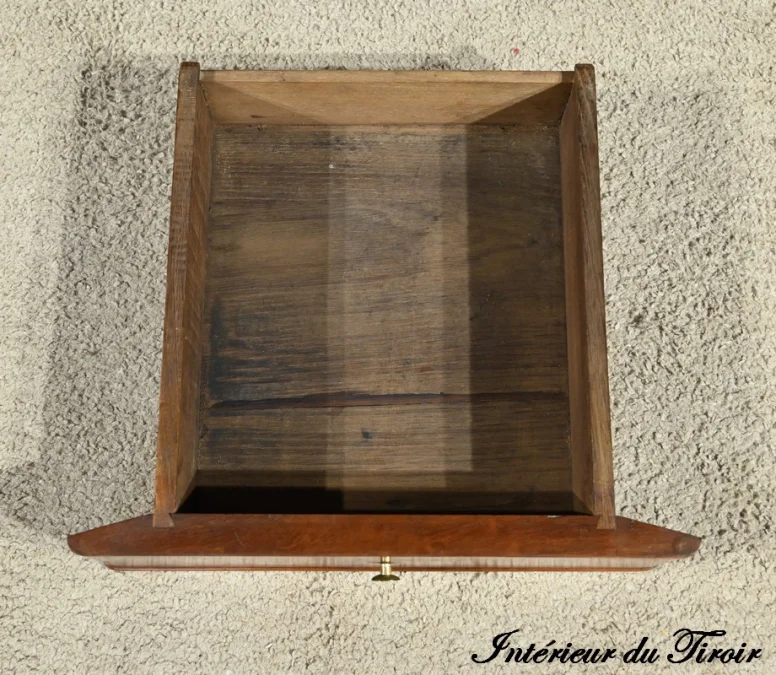 FRENCH RESTAURATION STYLE BEDSIDE TABLE