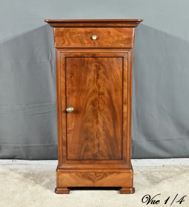 FRENCH RESTAURATION STYLE BEDSIDE TABLE