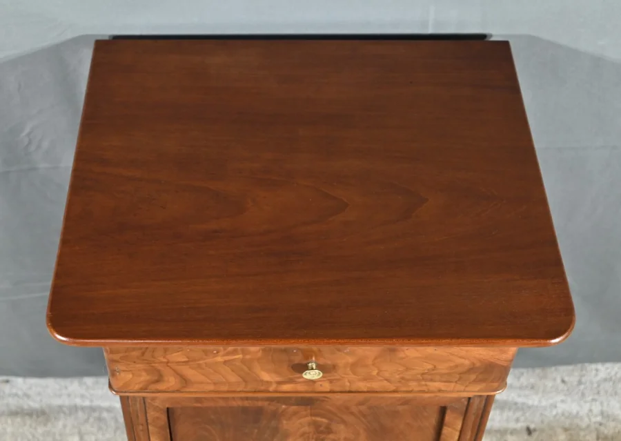 FRENCH RESTAURATION STYLE BEDSIDE TABLE