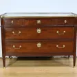 Commode en Acajou de Cuba, époque Louis XVI – 2ème Partie XVIIIe